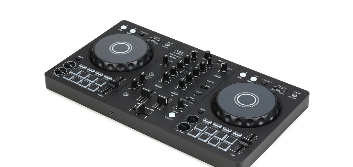 Pioneer DJ DDJ-FLX4 2-deck rekordbox and Serato DJ Controller - Graphite -NEW