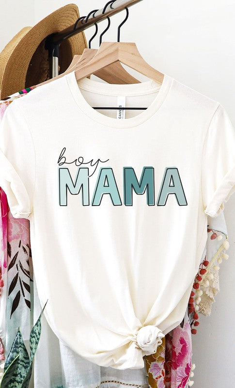 Boy Mama Cotton Graphic Tee T-shirt