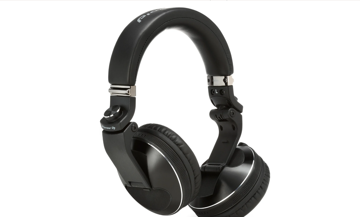 Professional Closed-back 50mm Driver DJ Headphones Pioneer DJ HDJ-X10 Black