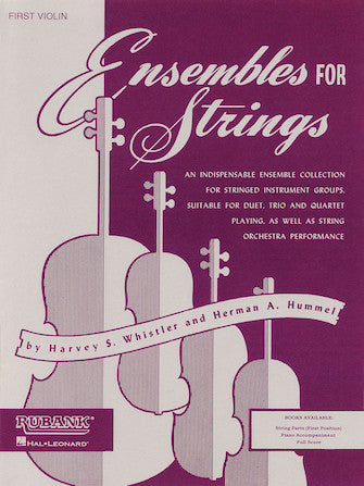 String Bass Ensembles For Strings Duet Trio Quartet Orchestra Rubank