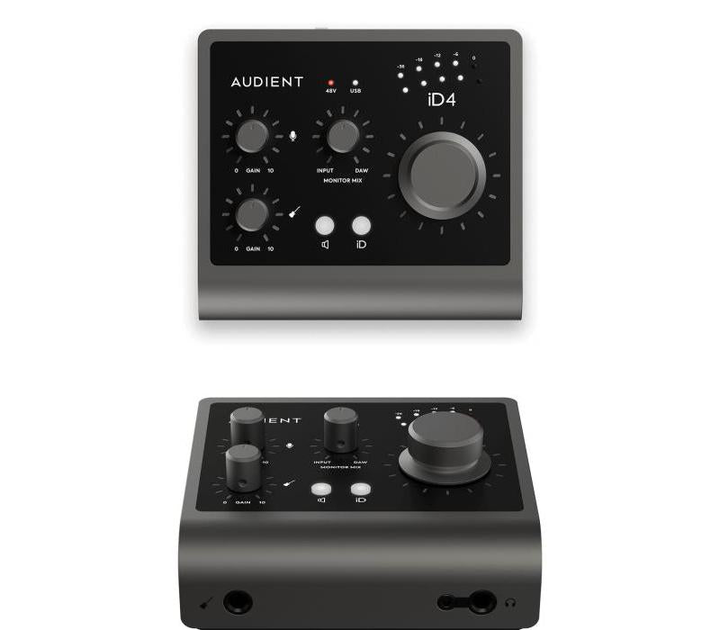 Audient iD4 MKII USB-C 2-in/2-out Audio Interface