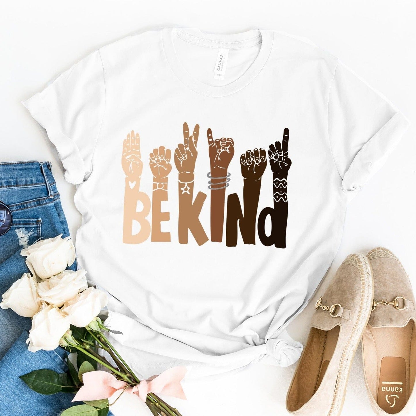 Be Kind T-Shirt – Positive Message Graphic Tee for Everyday Wear