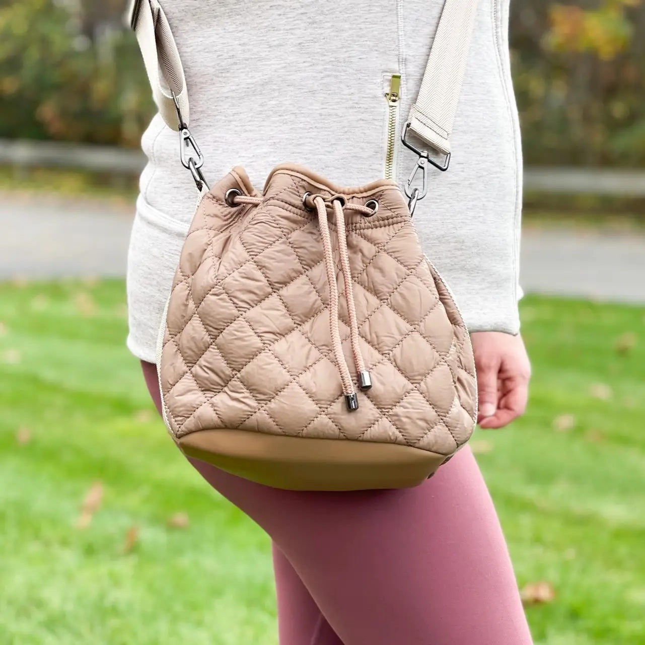 Bucket Bag 3 Color Options The Sutton Puffer Bucket Bag Babs+Birdie