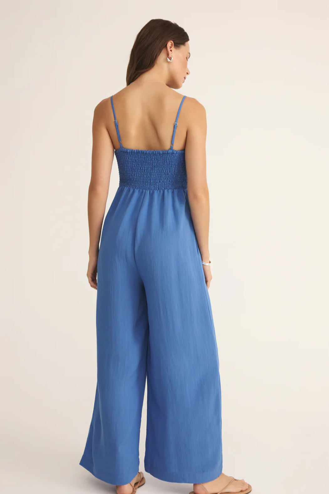 Beachside Smocked Jumpsuit