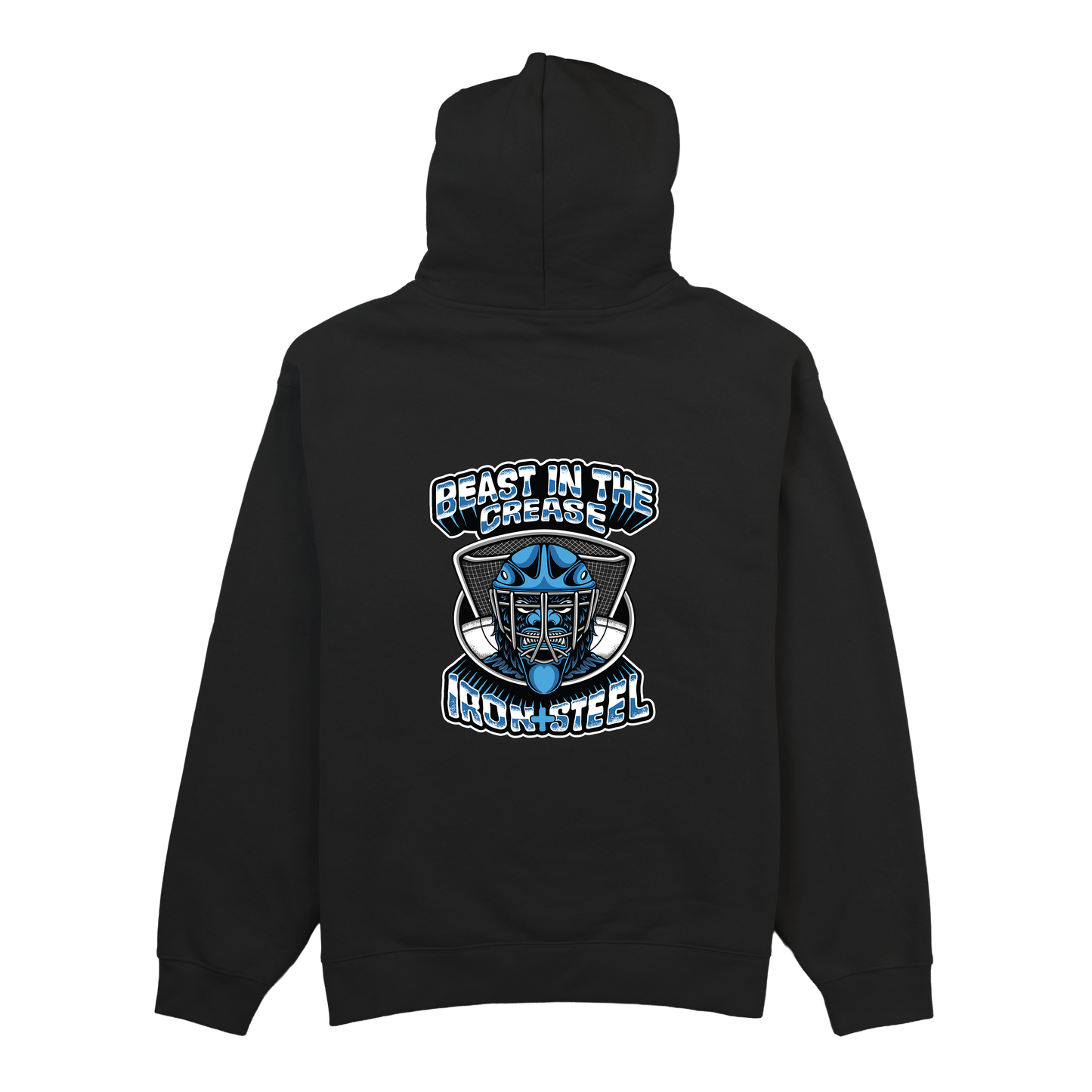Beast in the Crease Oversized Hoodie Hockey Hoodie