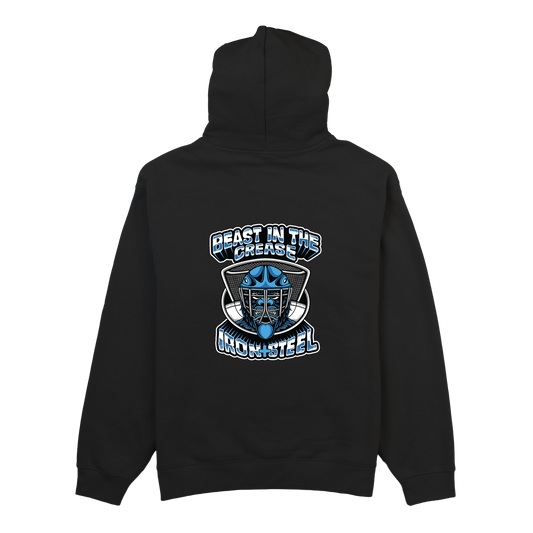 Beast in the Crease Oversized Hoodie Hockey Hoodie