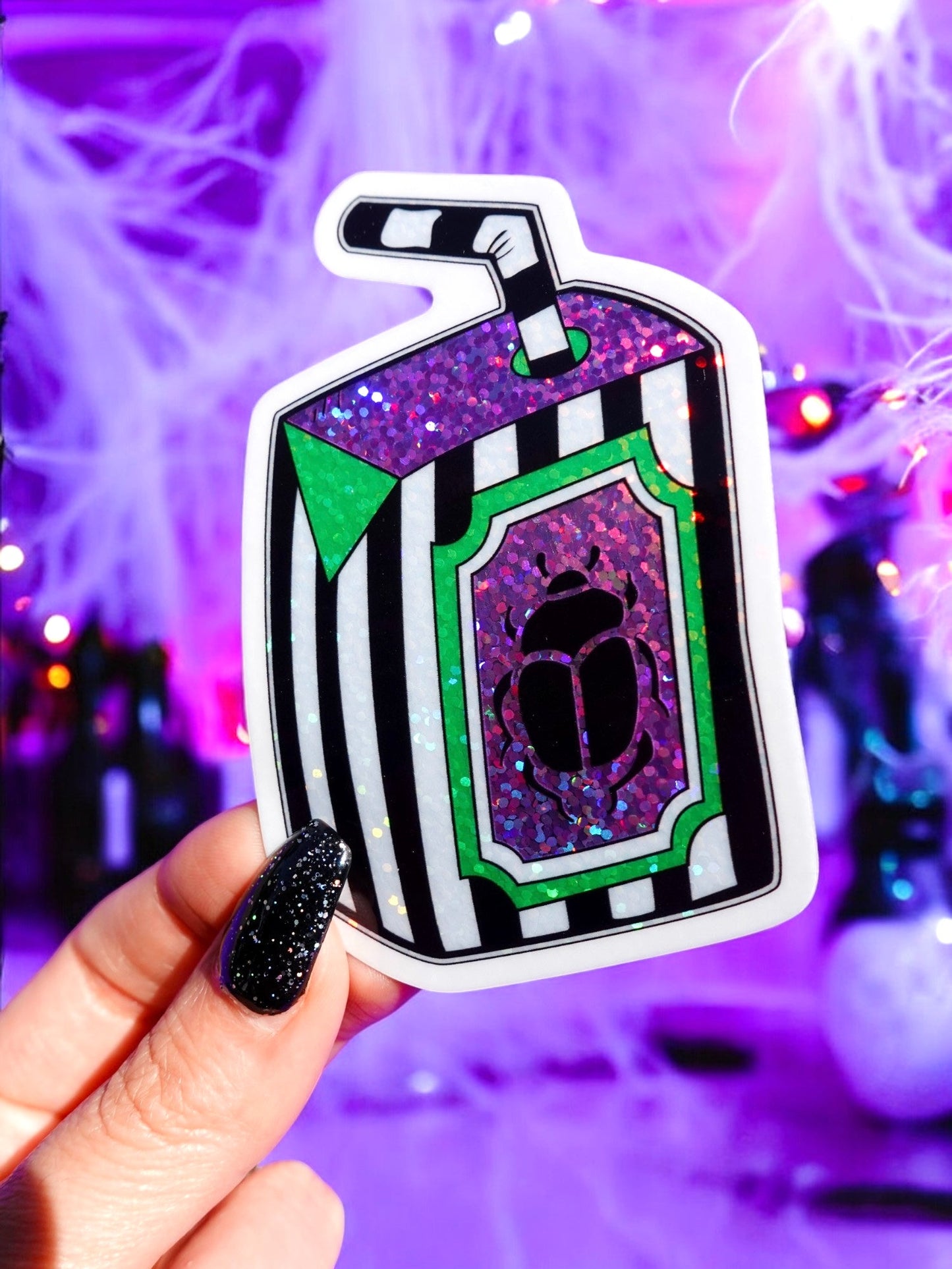 Halloween Vinyl Sticker Durable Waterproof Sticker Untamedego