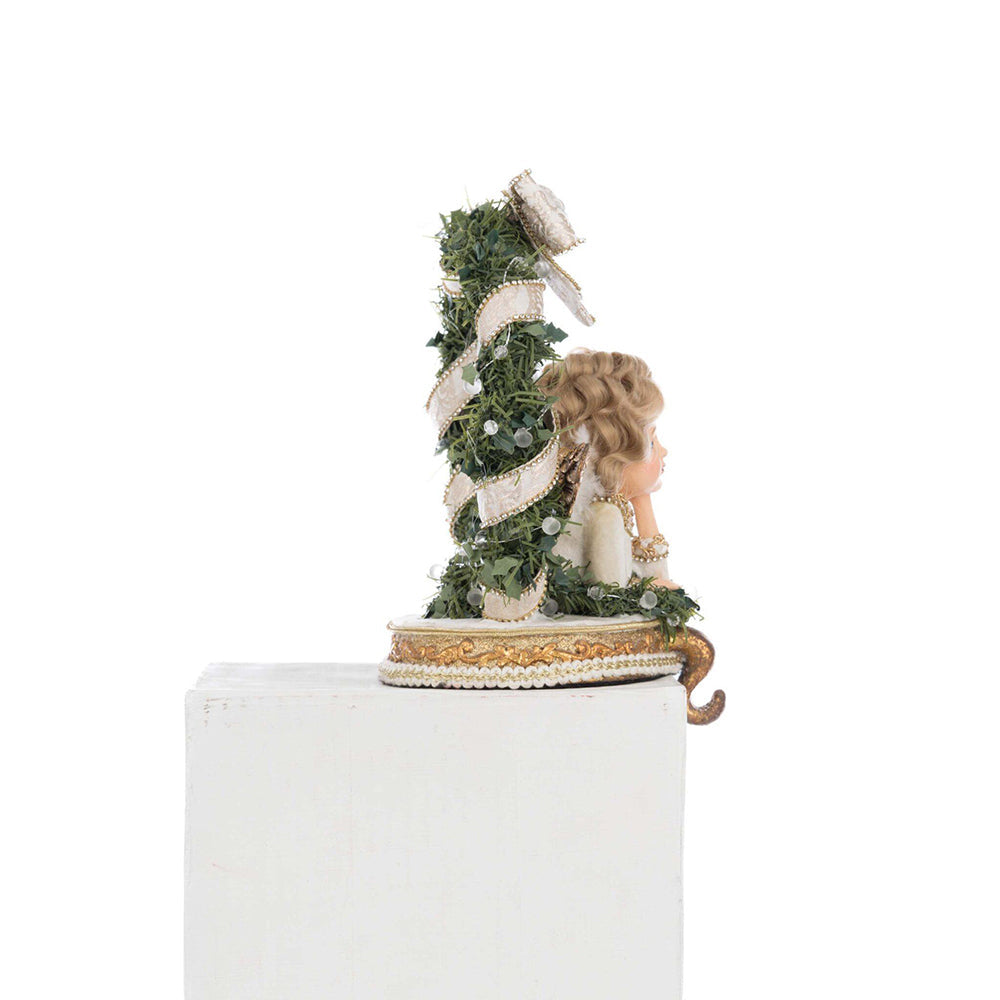 Bells of Brilliance Angel Stocking Holder by Katherine's Collection