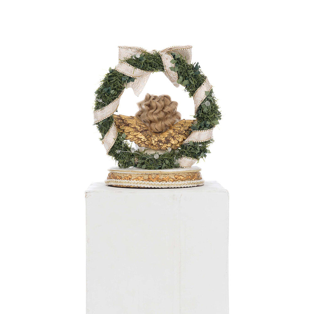 Bells of Brilliance Angel Stocking Holder by Katherine's Collection