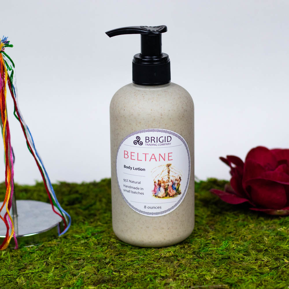 Natural Body Lotion Rose Jasmine Clary Sage Frankincense Beltane