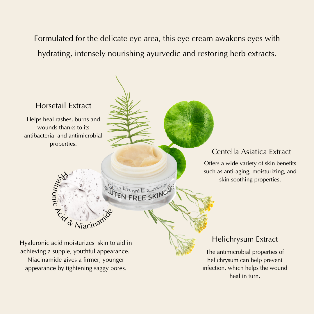 Vegan EpiSilk Intense Brightening Firming Crystal Wrinkle Smoothing Eye Cream