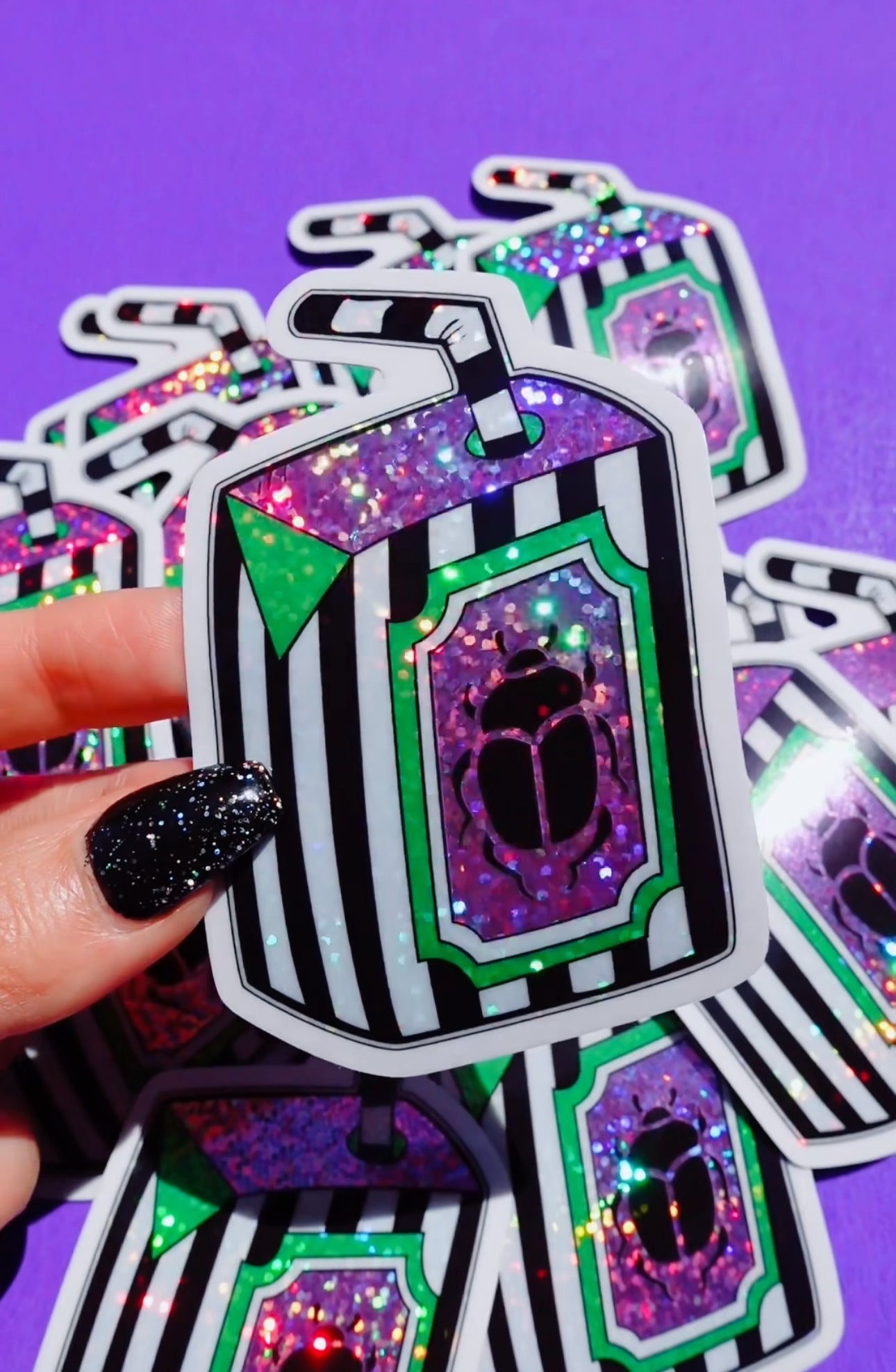 Halloween Vinyl Sticker Durable Waterproof Sticker Untamedego