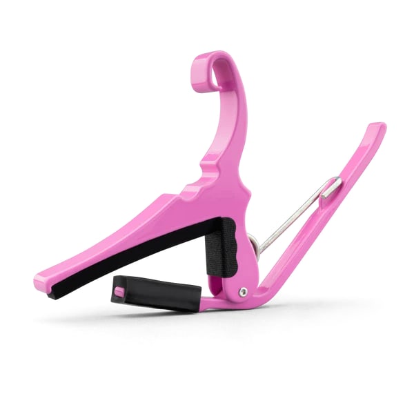 Kyser Quick-Change Guitar Capo - Pink Revival, NEW