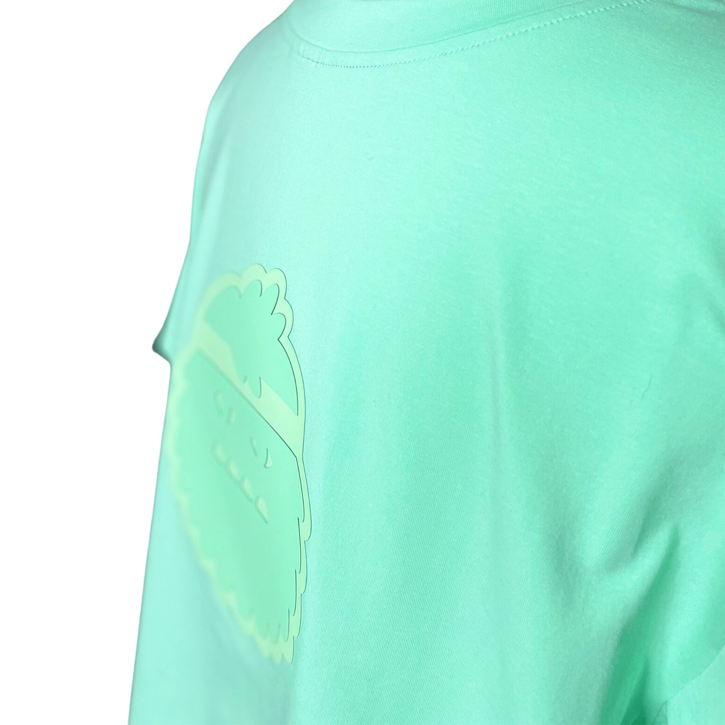 Doublemint Raised Bigfoot Kick Logo Shirt Pima Cotton Blend