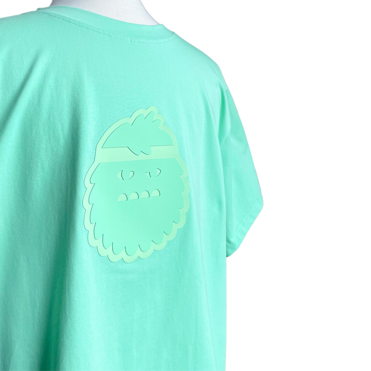 Doublemint Raised Bigfoot Kick Logo Shirt Pima Cotton Blend
