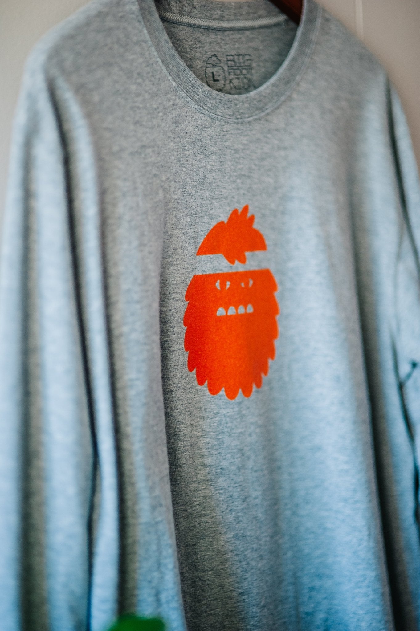 Bigfoot Gray Long Sleeve Shirt Bigfoot Kick