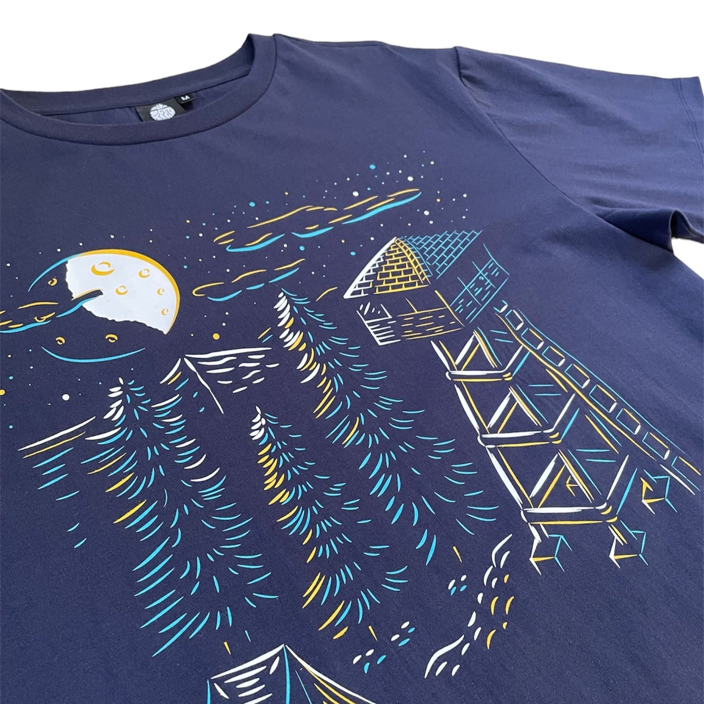 Bigfoot Outpost Starry Campsite T-Shirt