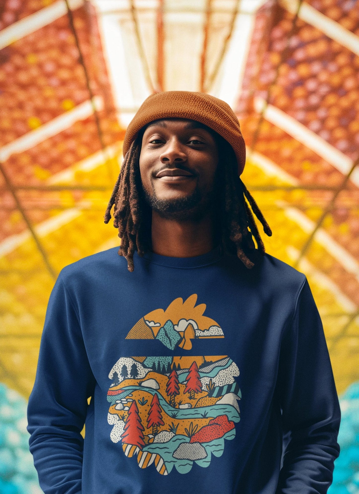 Bigfoot Wilderness Long-Sleeve T-Shirt SUPIMA Cotton