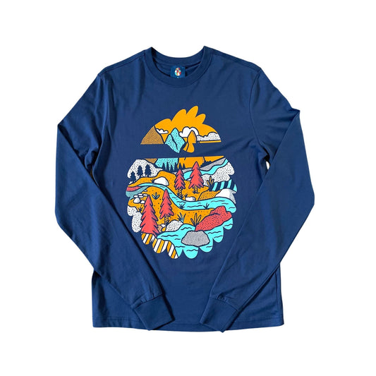 Bigfoot Wilderness Long-Sleeve T-Shirt SUPIMA Cotton