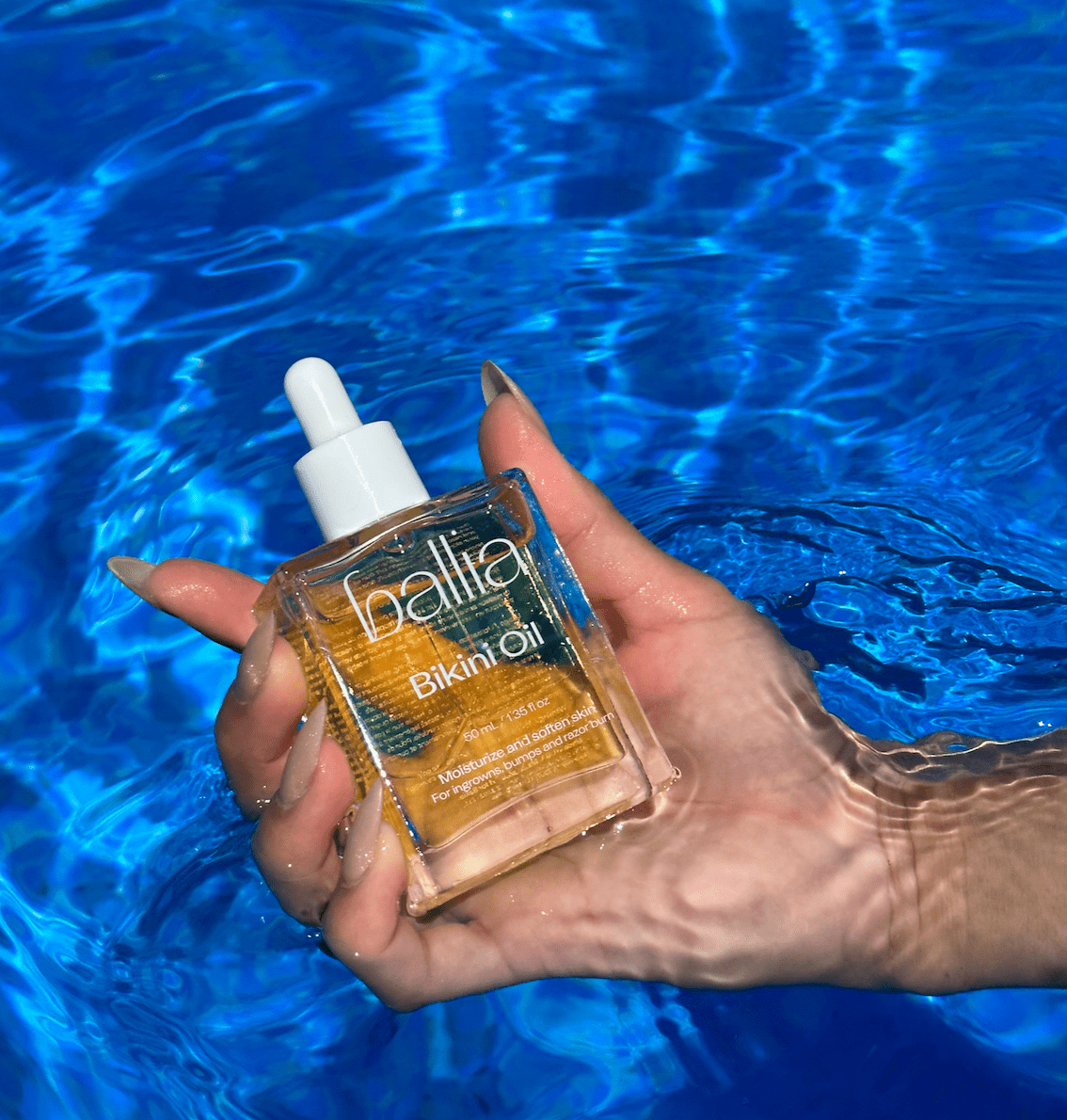 Bikini Oil Calming Hydrating Aftershave Oil Ballia