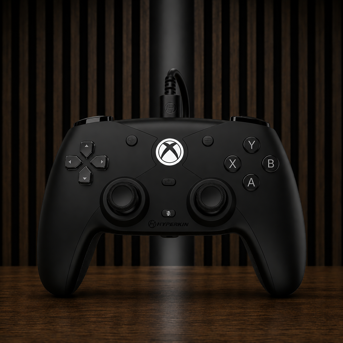 The Competitor Wired Controller Officially Licensed by XBOX - Black