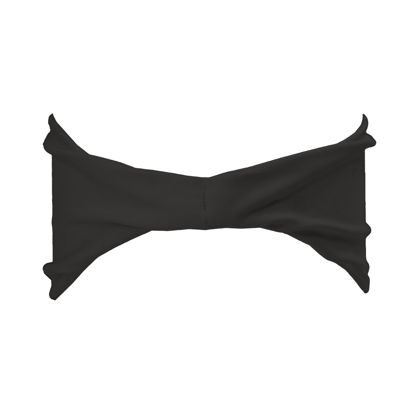 Iron+Steel Black Moisture-Wicking Headband