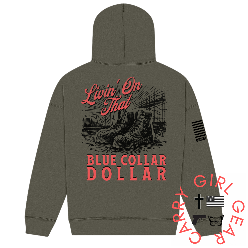 Blue Collar Dollar Midweight Fleece Lounge Set Carry Girl Gear