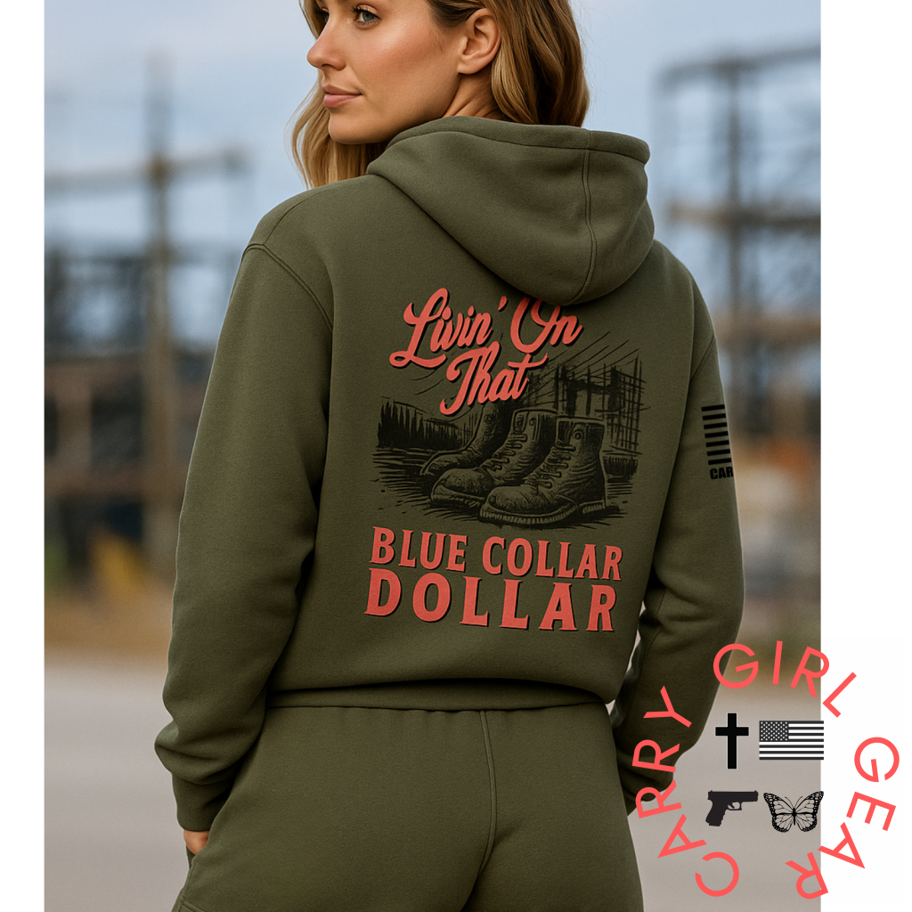 Blue Collar Dollar Midweight Fleece Lounge Set Carry Girl Gear