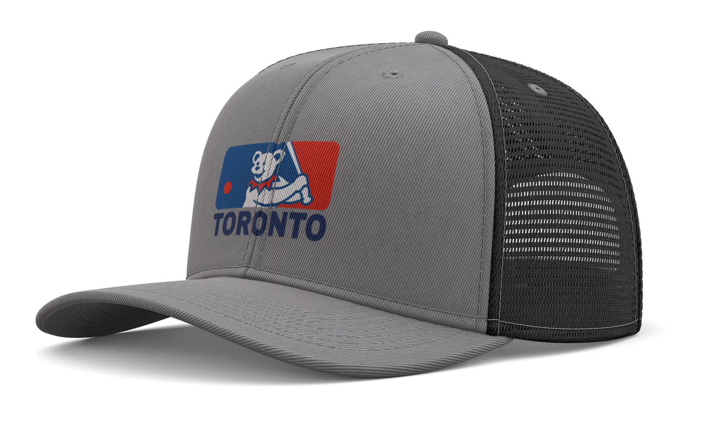 Toronto Baseball Edition Dancing Bear Logo Trucker Cap The Ballpark Collection