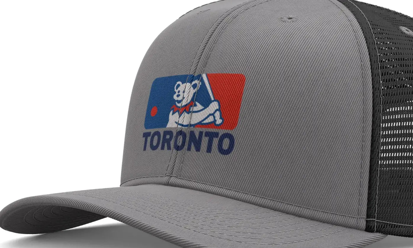 Toronto Baseball Edition Dancing Bear Logo Trucker Cap The Ballpark Collection
