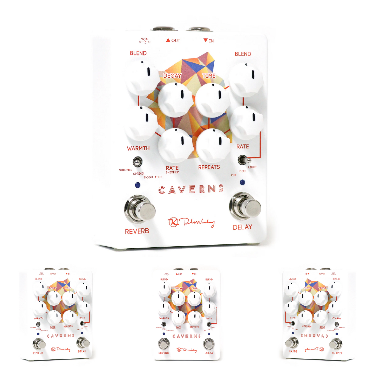 Keeley Caverns V2 Analog-Style Tape Delay and Reverb Pedal