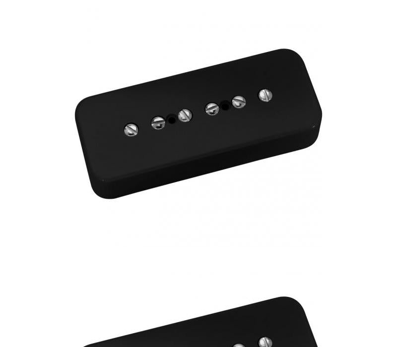 DiMarzio Fantom P-90 Soapbar with Dog ears Black with Nickel-NEW