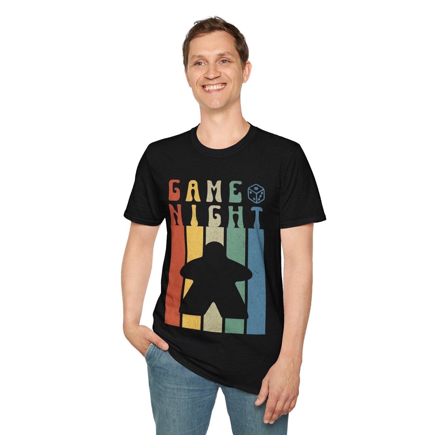Board Game Night Shirt Retro Design Game Night Shirt