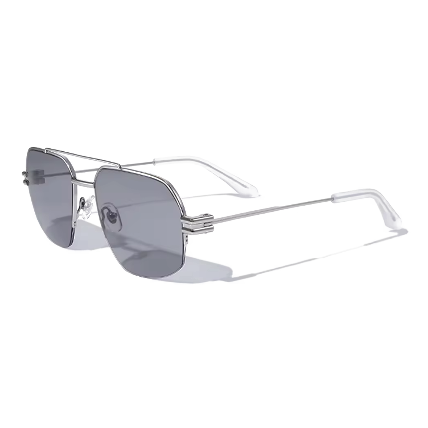 Bold Black Aviator Sunglasses UV400 Protection Cossino