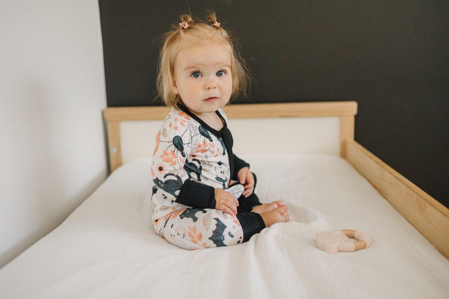 Boo Bash Halloween Bamboo Zippy Romper Pajamas Newborn & 0-3 Months