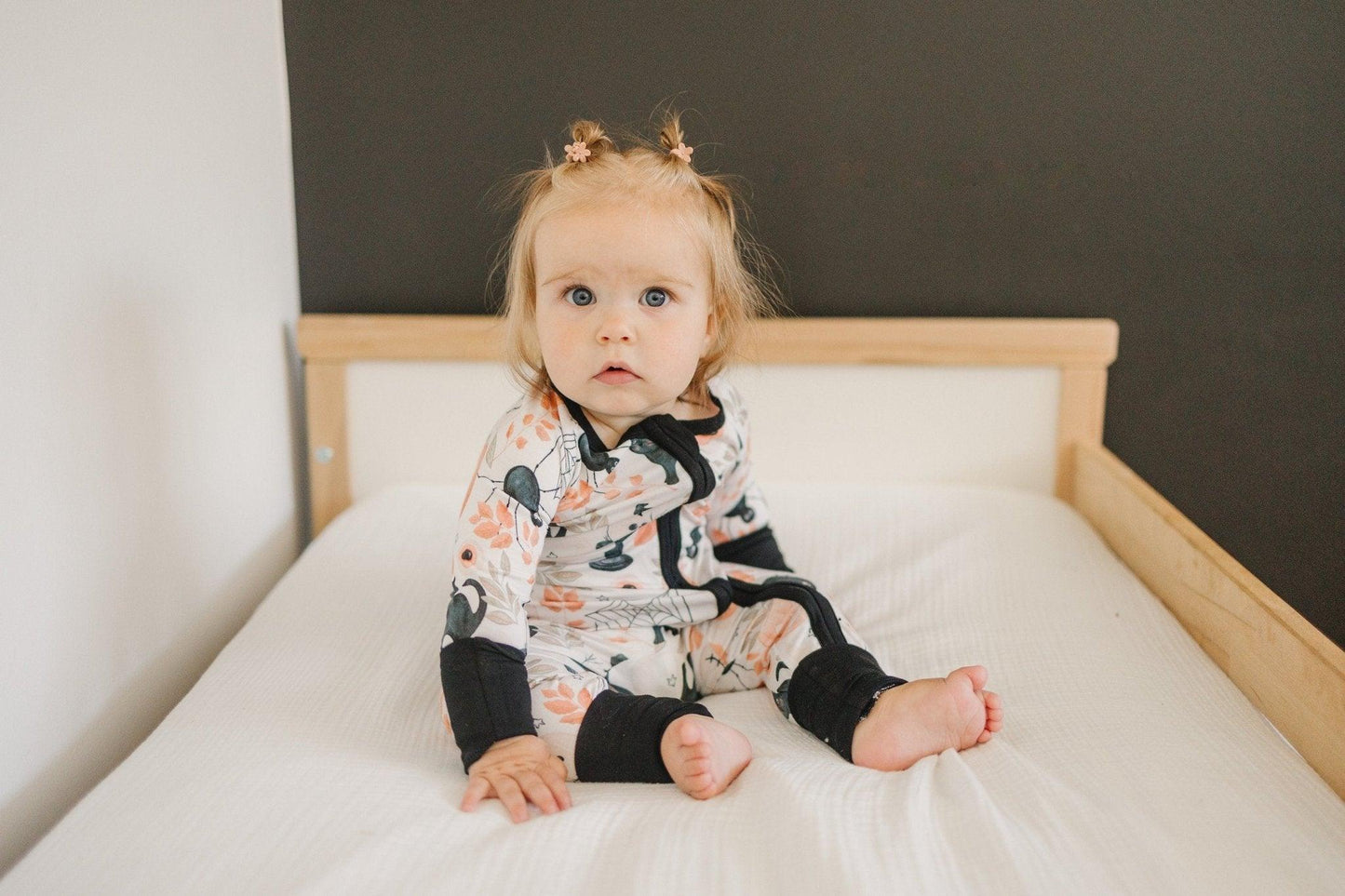 Boo Bash Halloween Bamboo Zippy Romper Pajamas Newborn & 0-3 Months