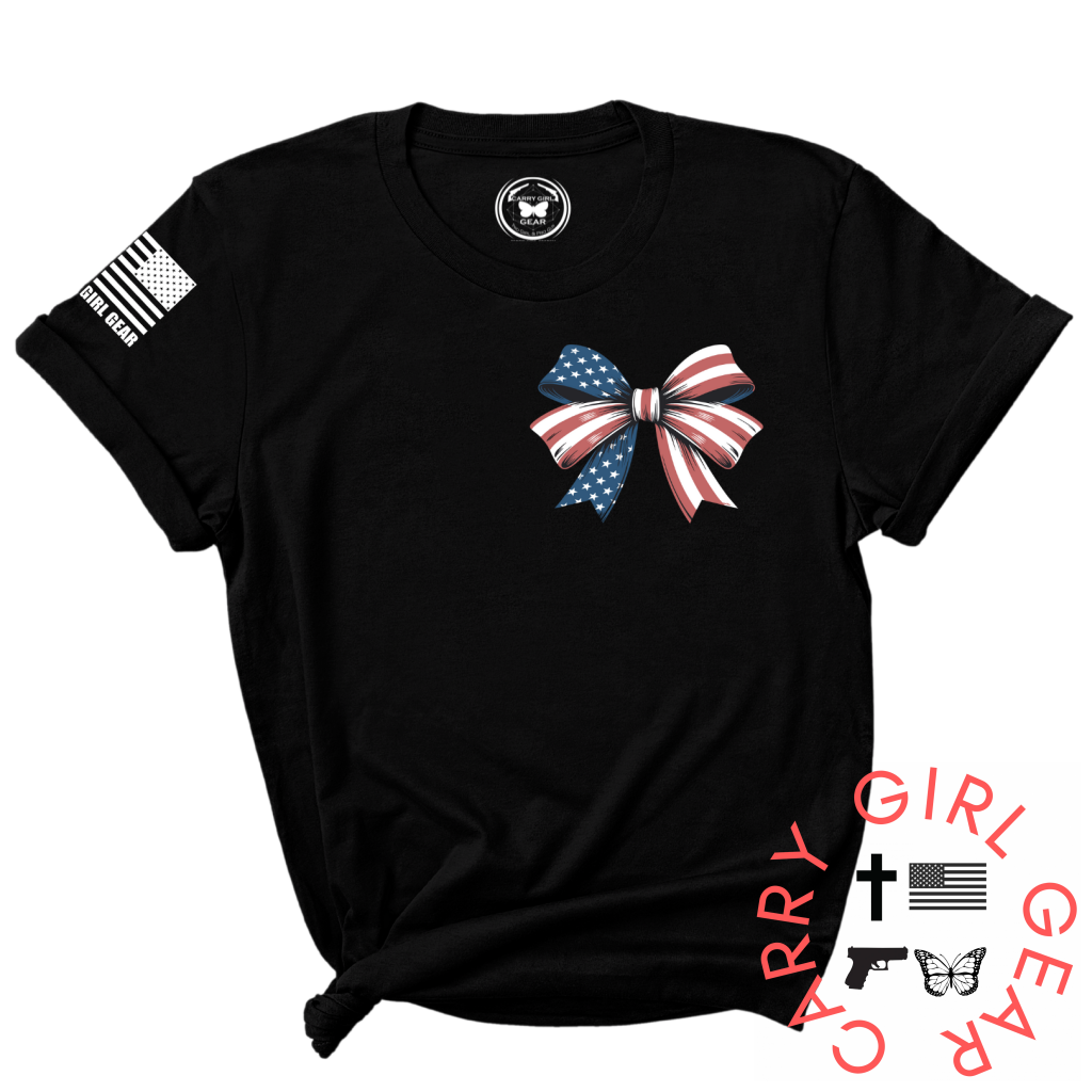 Bow Baby Bow Tee Fitted Women's Cotton T-Shirt
