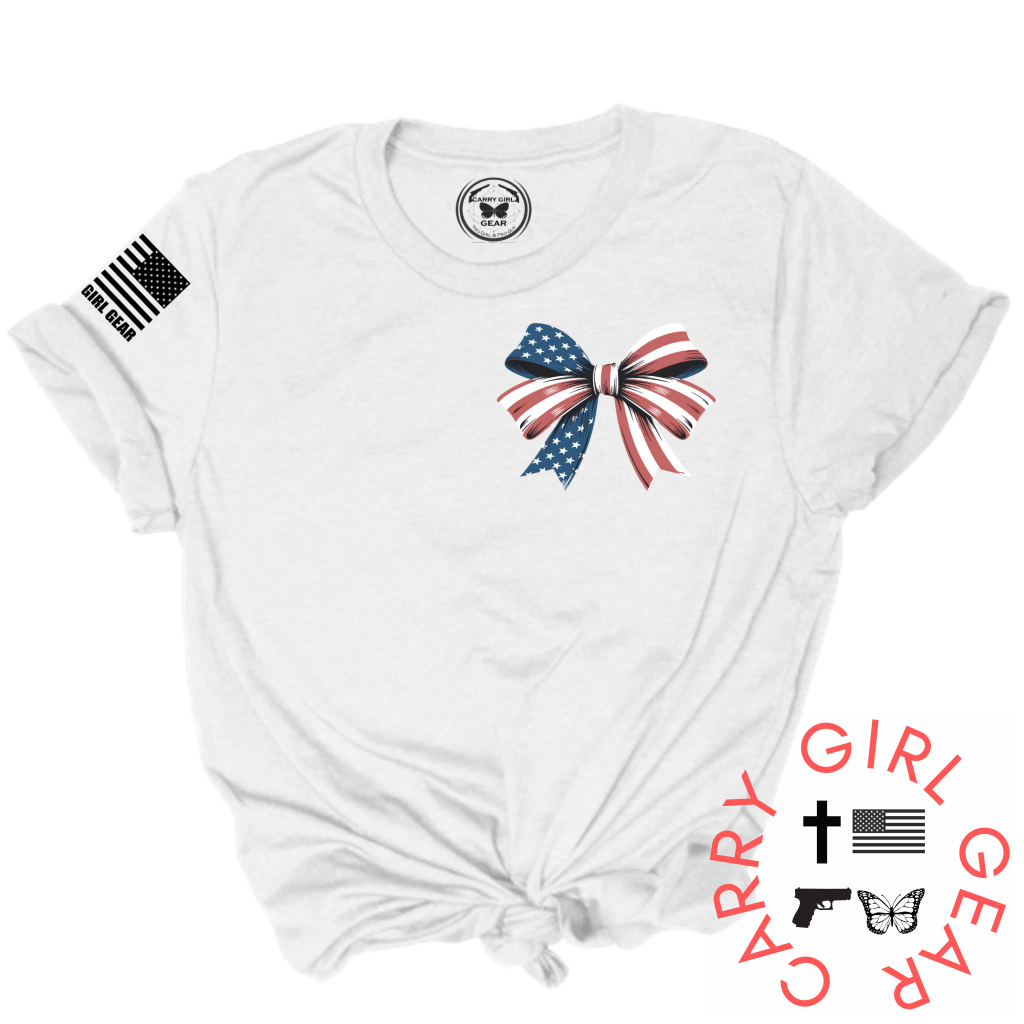 Bow Baby Bow Tee Fitted Women's Cotton T-Shirt