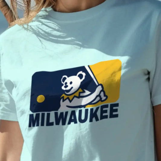 Milwaukee Baseball Edition MLB Logo T-Shirt The Ballpark Collection