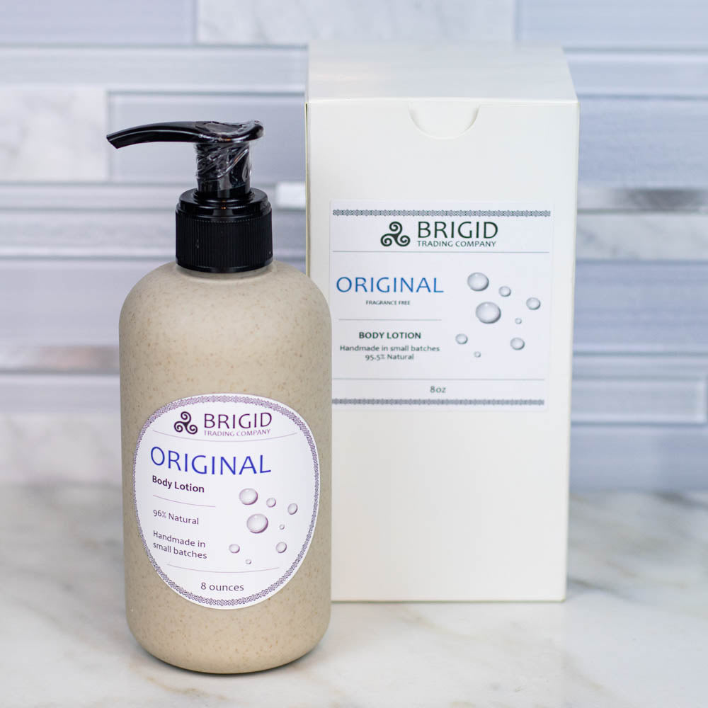 Natural Fragrance Free Body Lotion Original - Brigid Trading Company