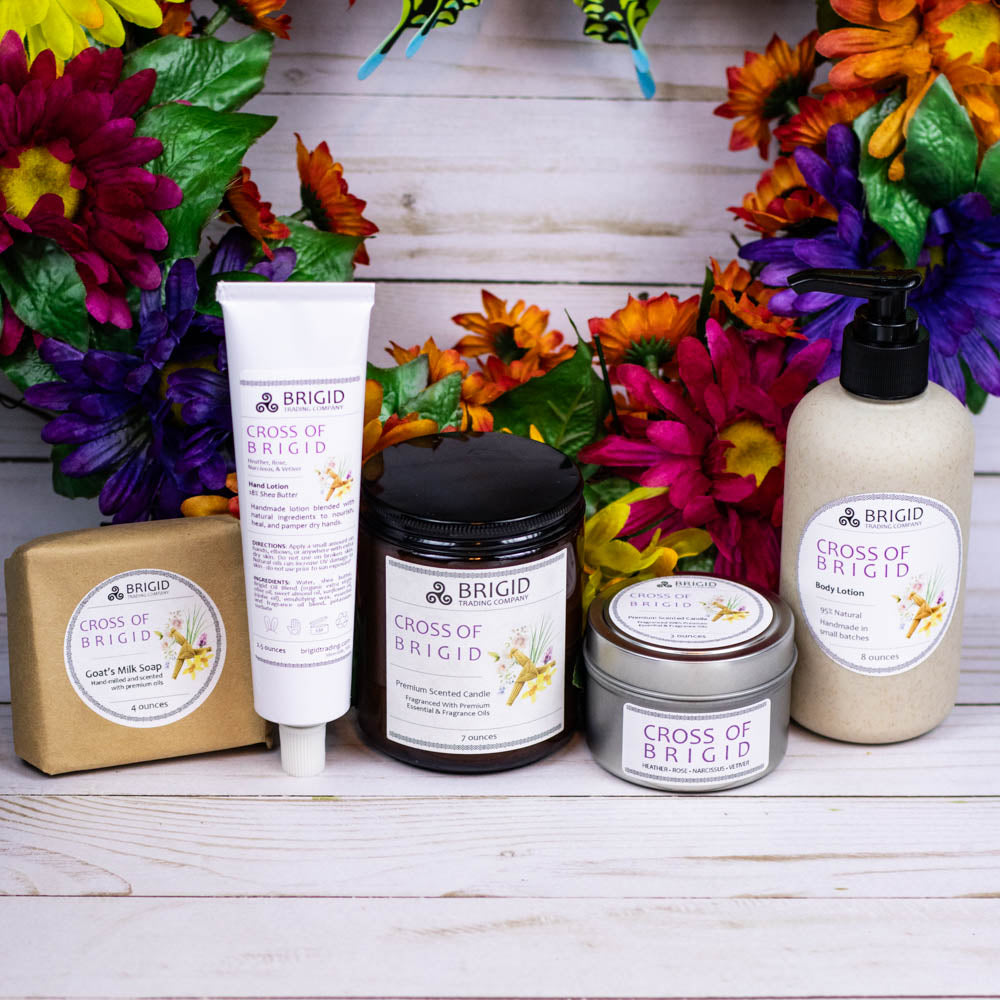 Natural Heather, Rose, Narcissus, and Vetiver Hand Lotion Imbolc