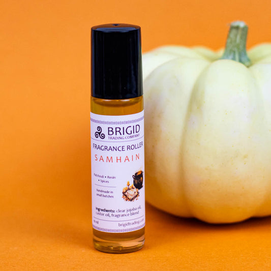 Samhain Fragrance Roller Merlot Wine Smoked Patchouli Dragon's Blood