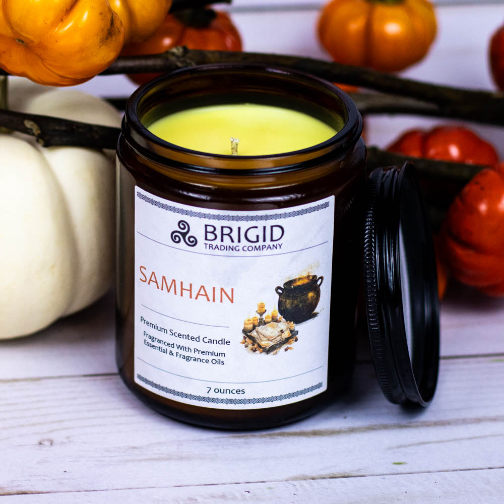 Samhain Merlot Dragon's Blood Smoked Patchouli Soy Wax Candle