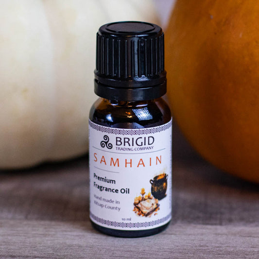 Samhain Merlot Wine Smoked Patchouli Dragon's Blood Diffuser Oil Brigid Trading Company