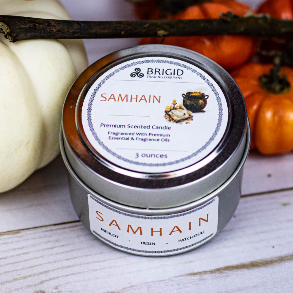Samhain Merlot Dragon's Blood Smoked Patchouli Soy Wax Candle