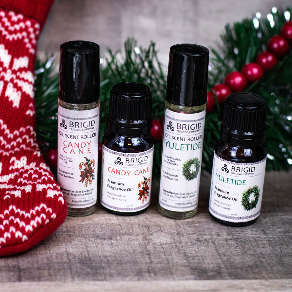 Natural Fragrance Unique Roller Bottles - Brigid Trading Company