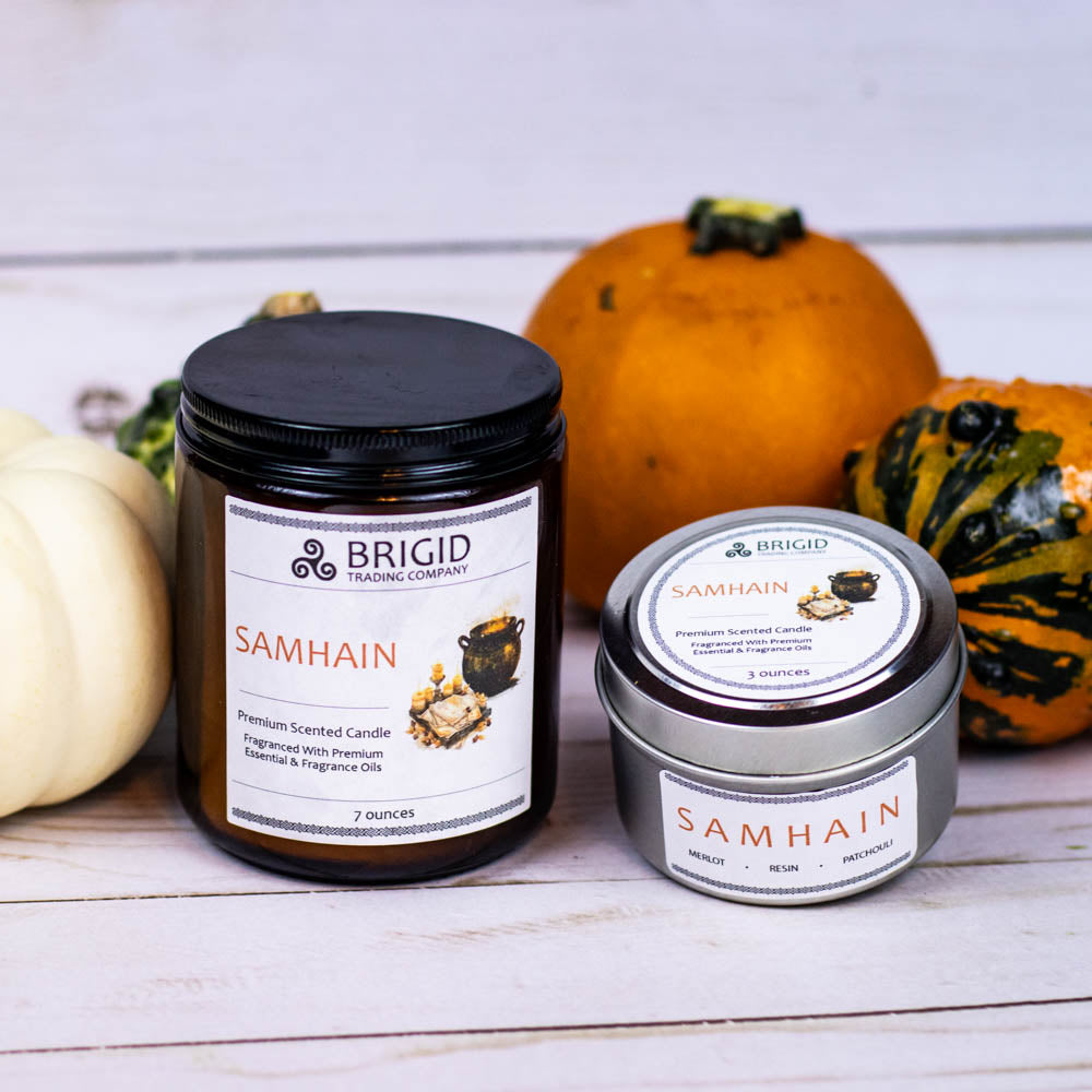 Samhain Merlot Dragon's Blood Smoked Patchouli Soy Wax Candle