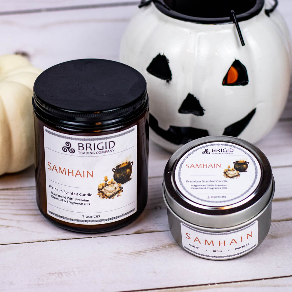 Samhain Merlot Dragon's Blood Smoked Patchouli Soy Wax Candle