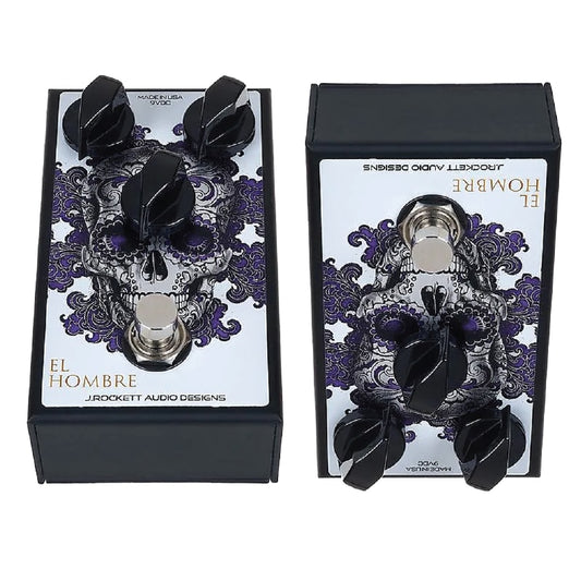 El Hombre Overdrive Pedal Highly Reactive Controls Overdrive Pedal J. Rockett Audio Designs