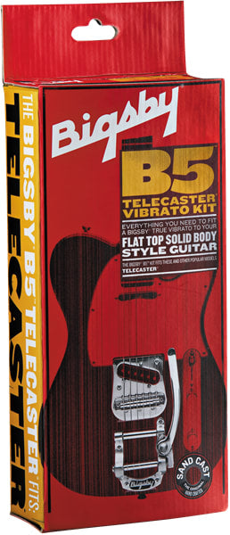 Bigsby Red Box B5 Polished Aluminum Telecaster Modification Vibrato Kit